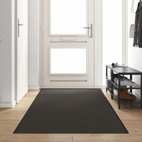 Capacho lavável vidaXL antracite 120x350 cm