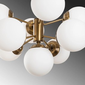 Chandelier Mudoni – Branco Vintage – 70 cm x 80 cm
