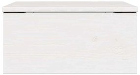 Mesa de Cabeceira Montada na Parede com gaveta 2 pcs Branco