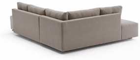 Sofá-Cama Chaise Longue Manama – Cinzento (280 x 206 cm) | Conforto, E