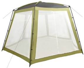 vidaXL Tenda para piscina 500x433x250 cm tecido verde