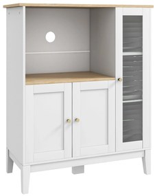 Armário de Cozinha Alba – 3 Portas, Compartimento para Micro-ondas e P