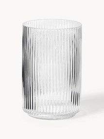 Jarra decorativa artesanal com padrão em relevo Carlo, Alt 20 cm