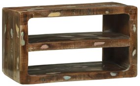 Armário de TV 60x32x36 cm Madeira Recuperada Maciça