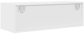 Móveis de TV 2 pcs 80x31x25,5 cm deriv. madeira branco