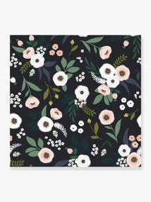 Papel de parede, Lilipinso azul escuro estampado