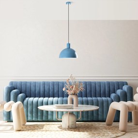 Candeeiro de Teto Kure – Azul Claro – Ø30 h:23 cm