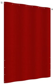 Tela de varanda 160x240 cm tecido oxford vermelho