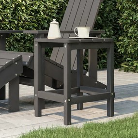 vidaXL Mesa de jardim Adirondack 38x38x46 cm PEAD antracite