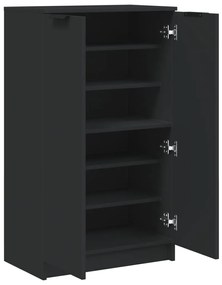 Sapateira 59x35x100 cm derivados de madeira preto