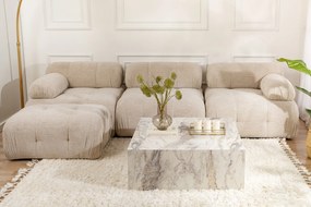 Mesa de Centro "Prizma" – Fressia, 90x90x35 cm, Design Moderno e Sofis