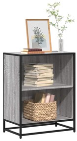 Estante 60x35x76 cm derivados de madeira cinzento sonoma