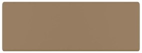 Lavatório luxuoso quadrado 41x41 cm cerâmica creme mate
