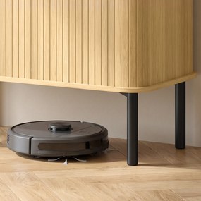 Sapateira 5 Níveis 15 Pares com Portas Deslizantes Prateleiras Ajustáveis 78x38x95,2 cm Cor Carvalho