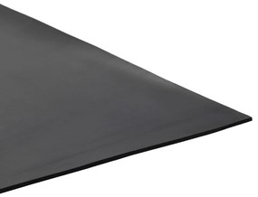 Tapete de borracha antiderrapante liso 1,2x2 m 2 mm