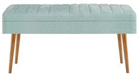 Conjunto de Mobiliário de Entrada Vegas – Branco e Verde Mar – Sapatei