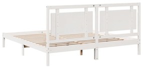 Cama extra longa sem colchão 180x220 cm madeira maciça