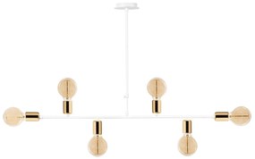 Chandelier Truva – Branco – Diâmetro 94 cm