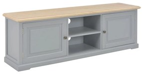 vidaXL Móvel de TV 120x30x40 cm madeira cinzento