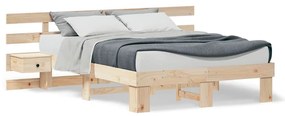 Estrutura da Cama com gaveta Castanho 120 x 200 cm