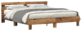 Cama de Madeira de Pinho Madeira Antiga Madeira de Pinho Maciça