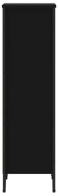 Estante 50x31x106 cm derivados de madeira preto