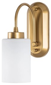 Aplique de Parede Hemikilo – Dourado – 10 x 21 x 28 cm