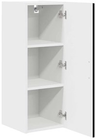 vidaXL Armário de Cozinha Preto 30 x 31 x 80 cm Madeira processada