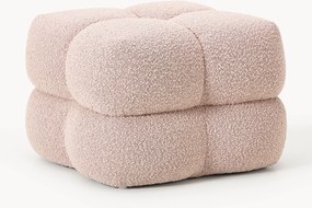 Pufe em bouclé Ellie