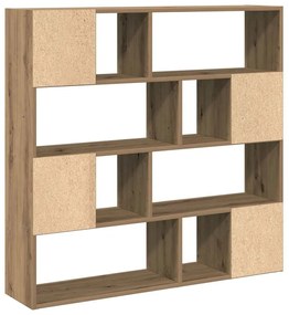 Estante/divisória 105x24x102 cm carvalho artisiano