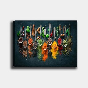 Pintura Decorativa em Tela 1060609166 – Multicolor – 50 x 70 cm