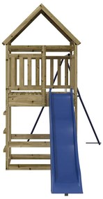 Conjunto de brincar para exterior madeira de pinho impregnada