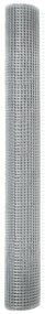 Cerca de Fio Soldado com 13 Postes Flanged 1x100 m Aço Galvanizado