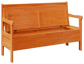 Banco de Exterior vidaXL Acácia 119x76x44 cm Madeira Sólida de Pinheir