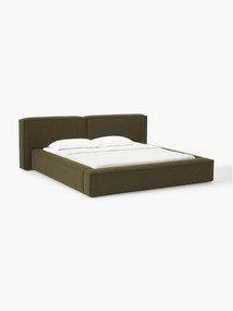 Bouclé Upholstered Bed Lennon