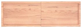 Prateleira de parede 160x50x(2-4) cm carvalho tratado castanho