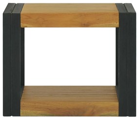 Armário de parede p/ casa de banho 45x45x35 cm teca maciça