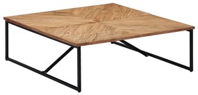 Mesa de centro 110x110x36 cm madeira de acácia maciça