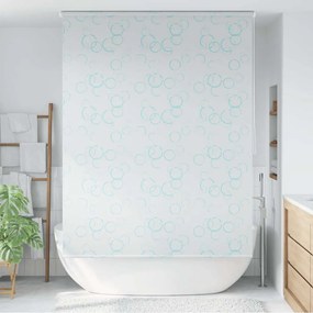 Estore de rolo para o duche 160x240 cm bolhas