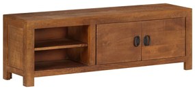 Móvel de TV 120x30x40 cm madeira de mangueira maciça