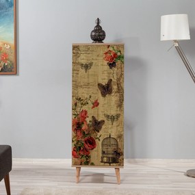 Sapateira Filinta – Carvalho Sonoma – 50x135x38 cm