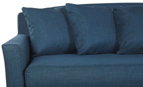 Capa de sofá 3 lugares azul escura GILJA Beliani