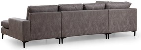 Sofá de Canto Porto Corner – Antracite – 200 cm x 314 cm x 155 cm