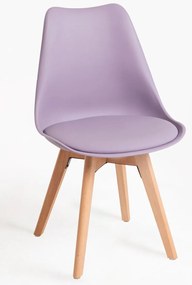 Pack 4 Cadeiras Synk Basic - Lavanda