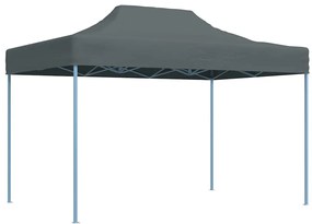 48895 vidaXL Tenda dobrável profissional para festas 3x4 m aço antracite