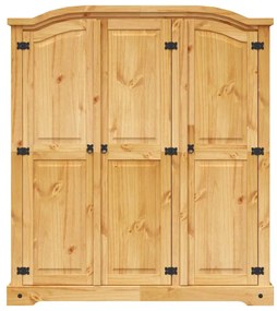 Roupeiro Corona Range pinho mexicano com 3 portas