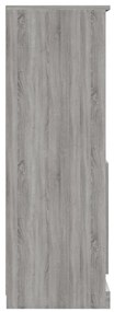 Armário alto derivados de madeira 60x35,5x103,5 cm sonoma cinza