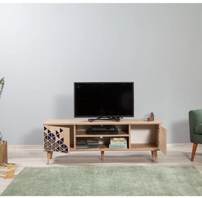 Móvel TV Truva – Carvalho Sonoma – 140 cm x 50 cm x 40 cm