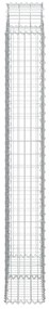 Cesto gabião arqueado 100x30x200/220 cm ferro galvanizado