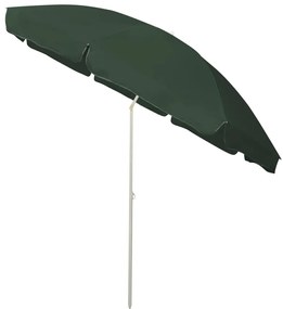 Guarda-sol de praia 300 cm verde